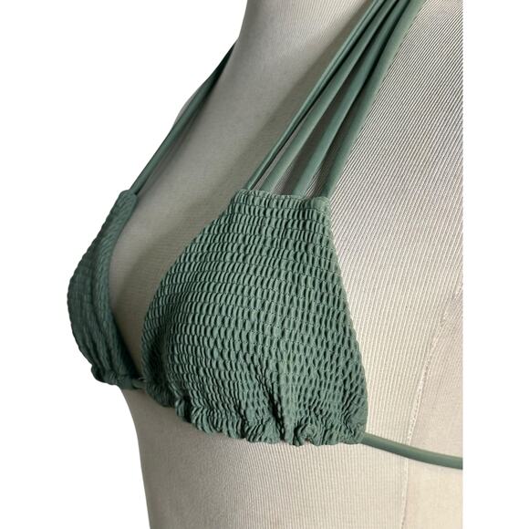 Tori Praver green bikini set top size Small bottom size X Small - Picture 3 of 14